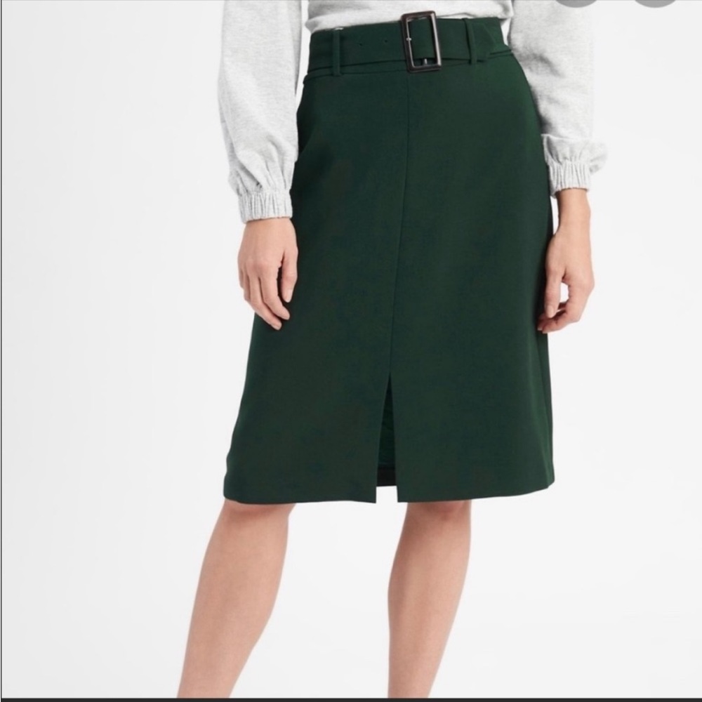 Banana Republic Factory Front Slit Pencil Skirt
